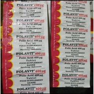 Folavit 400mcg Strip 10 Tablet