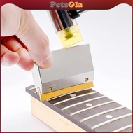 [PETSOLA] Guitar Fret Press Caul Repair Tools Guitar Fret Install Tool with Hex Wrench for