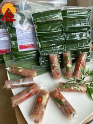 Đặc sản Thanh Hoá: 30 Nem Chua Đặc Biệt. Hàng y hình đóng túi hút chân không. Chua Cay nem chua