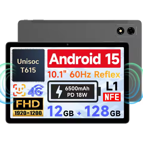 BNCF BPad 10 Tablet Unisoc T615 8-core 16GB+128GB+1TB expansion 10.1" In-Cell FHD IPS 1920x1200 Wide