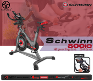 Schwinn จักรยานนั่งปั่น 800IC (Indoor Cycling Bike) จักรยานนั่งปั่นออกกำลังกาย ปรับความหนืดได้ ทีแท่นวางมือถือ แทบแลต มีที่วางขวดน้ำขณะออกกำลังกาย