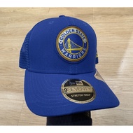 New Era 9Seventy Trucker NBA Golden State Warriors Blue Stretch Snapback Cap 100% Original Official