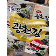 Korea Shangyou Baekje Seaweed 12pcs Seaweed Halal Korean Seaweed