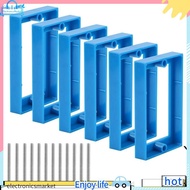 electron6 Pcs 1/2inch Single Gang Receptacle Outlet Box Extenders, with Screws, Electrical Outlet Ex
