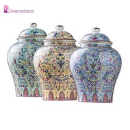 [Menolana] Tea Storage Container, Ceramic Storage Container, Ceramic Storage Pot, Ginger Pot for Spi