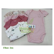 Carter’s 5-pc Short Sleeves Body Suit