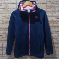 Jaket Trackpants Adidas Women Blue Pink second