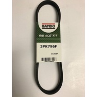 ban.do 3PK796F Serpentine Belt FIT Hyundai Veloster N (2019)