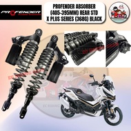 [100% ORIGINAL] PROFENDER ABSORBER (405-395MM) REAR STD X PLUS SERIES (ZONTES 368G) BLACK