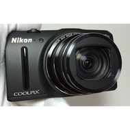 【Excellent】 Nikon Digital Camera S9700, 30x Optical Magnification, 16.05 Megapixels, Precious Black,