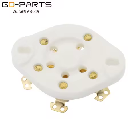1PC 5pin Ceramic Tube Socket For 807 24 27 37 46 47 56 76 FD422 WE272A WE311A Hifi Vintage AMP DIY P