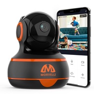 WiFi Home Security Camera Pan, Tilt, Zoom, Two-Way Audio - Smart App, Support Alexa - Wireless Indoo