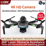 LYZRC N800 PRO2 GPS Drone WIth 3-axis Gimbal  4K HD EIS Camera  Auto Go Home Dron Toys for Beginner