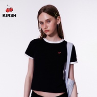 [KIRSH] เสื้อเชิ้ตขอบกุ๊นเชอร์รี่ขนาดเล็ก | 24SS