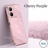 KK Vivo Y36 5G  Luxury Plating Casing For Vivo Y36 Y 36 36Y Y78 VivoY36 5G 4G Case Soft Silicone Sho