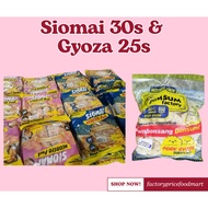 Dimsum Product (Gyoza, Pork and Japanese Siomai)