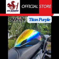 NHK S1GP Visor Helmet Blue, Gold, Green Gold, Titan Purple