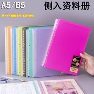 Bill Storage a5 Storage Book Multi-Layer Insert Folder Office Financial Invoice Organizing Folder b5