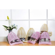 Sandal Bag Shoe Pouch Size 35.5 X 27cm Medium Korean Shoes Bag Drawstring