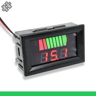 ENGLAB★Car Battery Charge Level Indicator, 12V 24V 36V 48V 60V 72V 84V Lithium Battery Capacity Meter Tester Display LED Tester Voltmeter