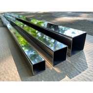 Shiny Stainless Steel Square Pipe 1 Inch 1.5 Inches 2 Grade 304 Genuine Sold In Many Lengths To Choo