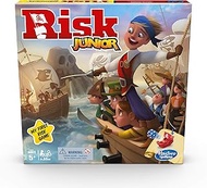 Hasbro Gaming Risk Junior Game, Strategy Board Game, A Child's Intro to The Classic Risk Game for Ag