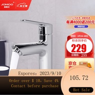 NEW JOMOO（JOMOO）Basin Faucet Washbasin Bathroom Cabinet Counter Basin Tap Single Handle Single Hole Hot and Cold Fauce