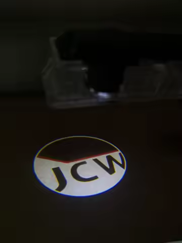 1Pairs JCW Ghost Door Light JCW Welcome Light Door Puddle Lamp For BMW MINI F55 F56 F57 F58 R55 R58 