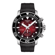 Tissot Seastar 1000 chronograph Tissot Seastar 1000 red black t1204171742100 men's watches