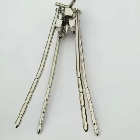 20cm Deep-In Vagina Anal Dilator Stainless Steel 4 Stick Expansion For Man/Woman Gay Anal Toys Specu