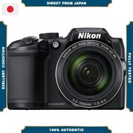 【Excellent】 Nikon COOLPIX B500 Digital Camera, 40x Optical Zoom, 16.02 Megapixels, AA Batteries, Bla