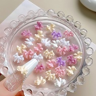 30pcs Cute Ribbon Parts Nail Art Accessories 3D Flatback Resin Tie Nail Charms Decorations DIY 2025 