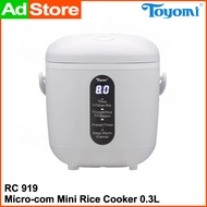 Toyomi Micro-com Mini Rice Cooker 0.3L RC 919