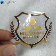 FT 2 Pcs 6*5.5cm Car body Styling for Mitsubishi Xpander Triton MONTERO Fuso Canter Pajero Mirage G4