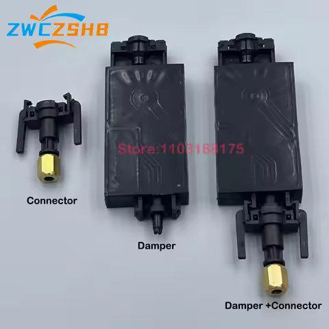 10PCS UV Ink Damper for Epson DX5 TX800 for Mimaki JV33 JV5 Dumper with Connector Copper Nut Compati