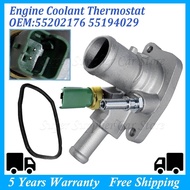 55202176 55194029 for Fiat Grande Punto Engine Coolant Thermostat Car Thermostat Car Accessories