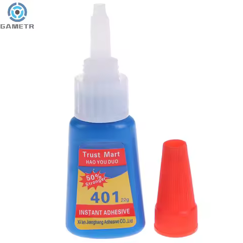 20ml Liquid Super Glue 401 Instant Strong Glue Bond Leather Wood Rubber Metal Glass Cyanoacrylate DI