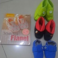 Creation book - flannel shoes
