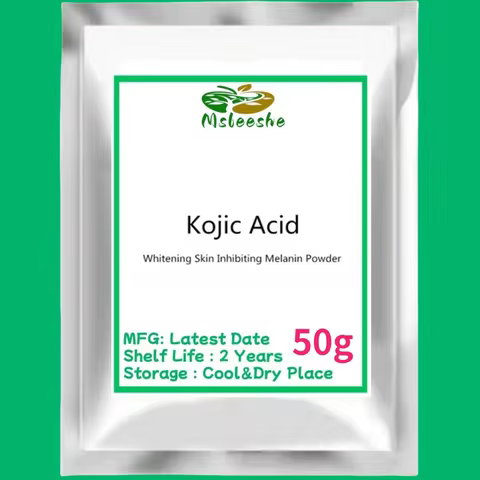 Hot sale Kojic Acid Powder Whitening Skin Cosmetic Raw Material Inhibiting Melanin Reduce Spots and