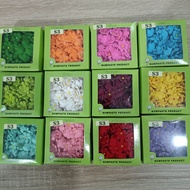 Gumpaste Flower S3 / S1 1 box contains 90-100 pcs Edible Flower Edible Sprinkles
