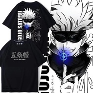 T-shirt For Man Oversize Anime Shirt Jujutsu Kaisen Gojo Satoru Clothing Tshirt 010412 S-5XL