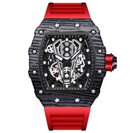 BINBOND B8577 Men Quartz Watch Hollow Waterproof Sports Wristwatches -2