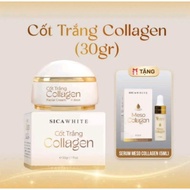 (GENUINE) COLLEGEN SICA WHITE WHITE CREAM BOX 30G