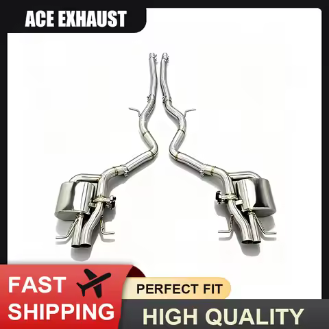 ACE High Performanc Exhaust Catback for Mercedes-Benz S63 AMG W222 5.5T SUS304 Valvetronic Exhaust S