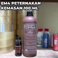 EM4 LIVESTOCK REPACK 100ML Original - EM4 MICROORGASISM