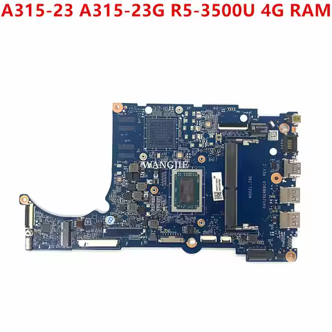 For Acer Aspire A315-23 A315-23G Laptop Motherboard DA0Z8EMB8C0 NBHVT11007 R5-3500U 4G RAM Z8E 100% 