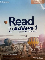 Read to Achieve 1 Textbook