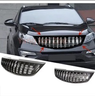 2014 2015 For KIA SORENTO  grille front bumper modification decoration KIA SORENTO grill accessories