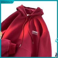【Size M-8XL】 Man Hoodie Long Sleeve Pullover Sweater Fashion Fun Letters Print Hooded Autumn and Win