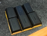 Canon lp-E6N x3   lp-E6 x2  副廠電池x1 canon電池